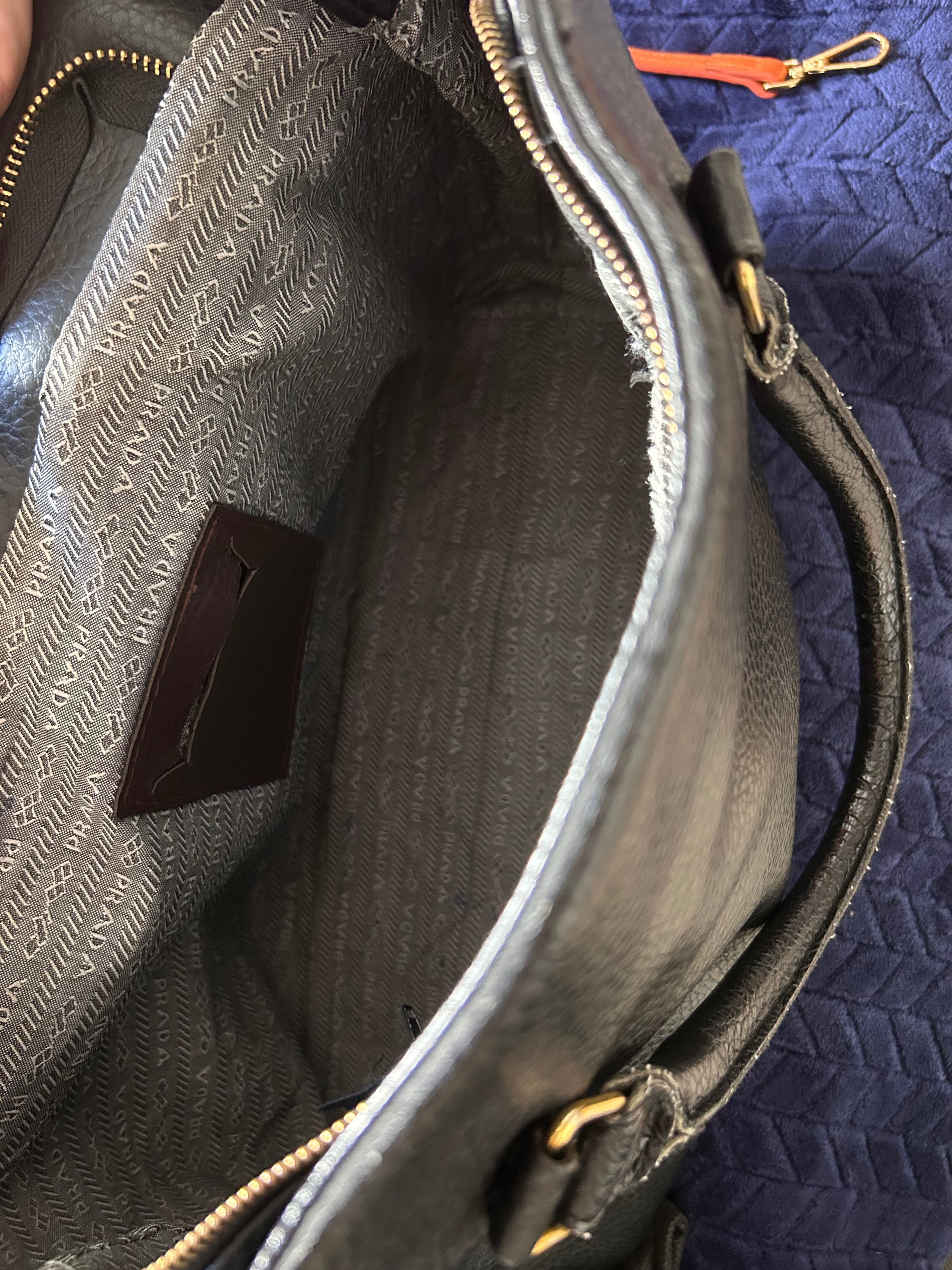 Torba Prada szopperka. Bibliotheq. Tote