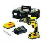 FAKTURA, DEWALT DCF620D2K wkrętarka do płyt GK 18V 2x2Ah