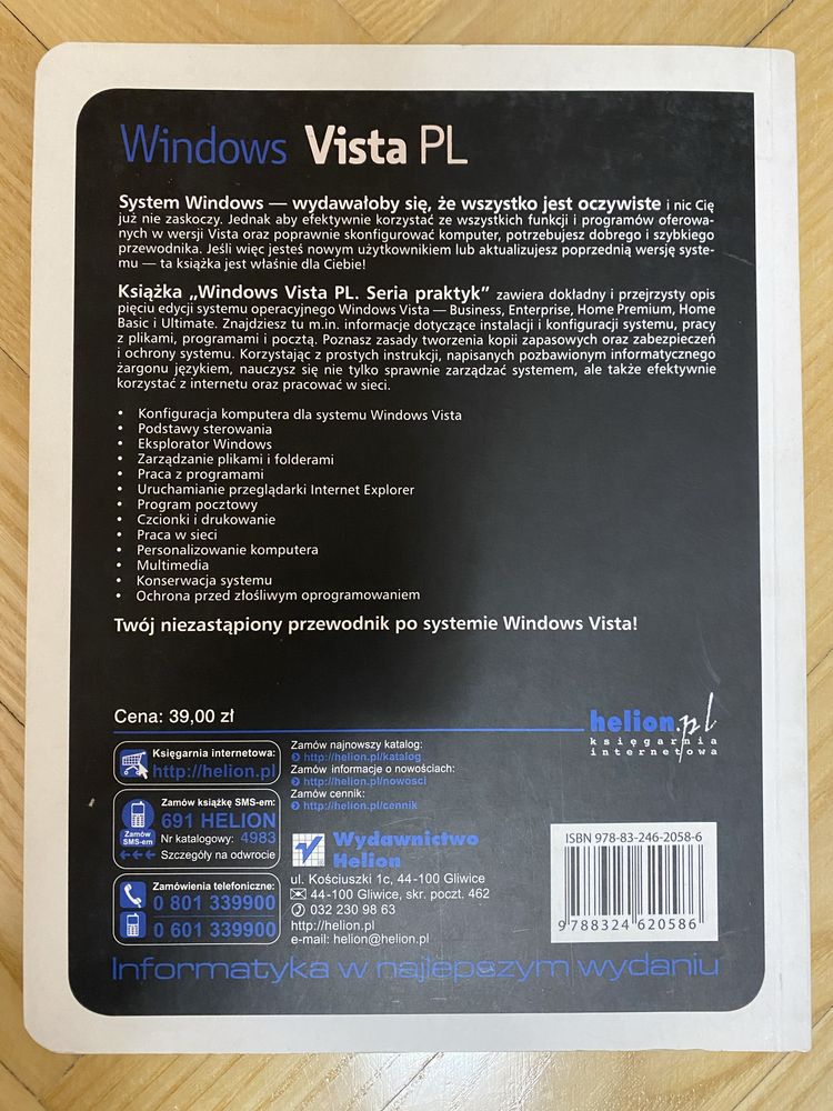 Książka Windows Vista PL