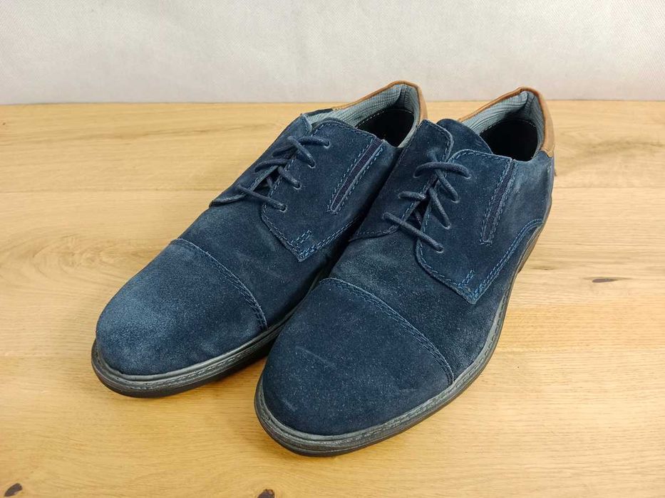 Bugatti, Półbuty, skóra naturalna, rozmiar 40