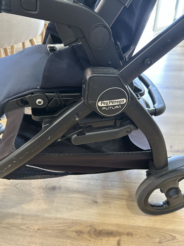 Trio pep perego viagio azul + base isofix