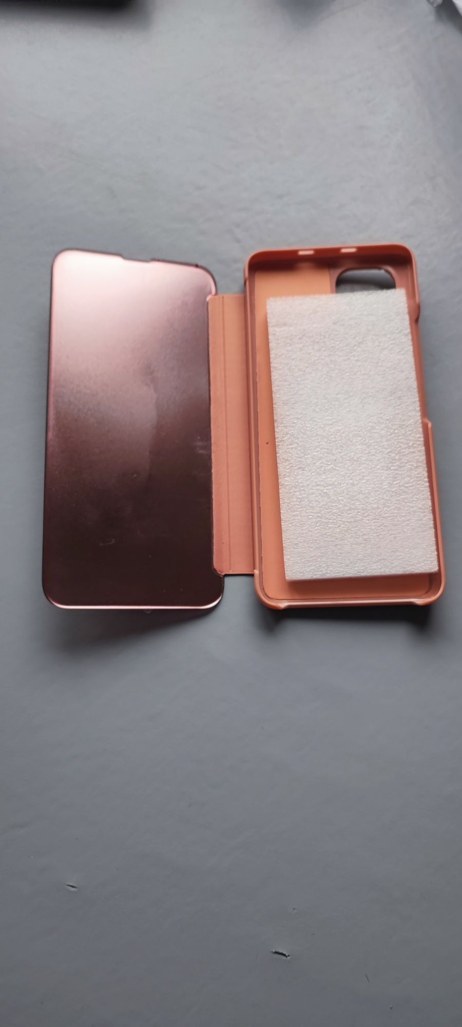 Capa Xiaomi Mi 11i Flip Cover Rosa Gold