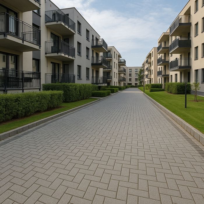 Brukarstwo uktadanie kostki brukowej granitowej granit  profesjonalnie