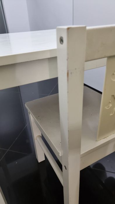 Ikea Kritter stolik (dwa zestawy) i krzesełko biurko dla przedszkolaka