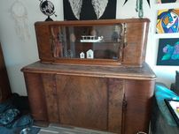 Przedwojenna komoda-lite drewno