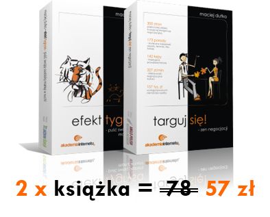 BESTSELLER "Efekt tygrysa" Maciej Dutko. Autograf/dedyk -31%