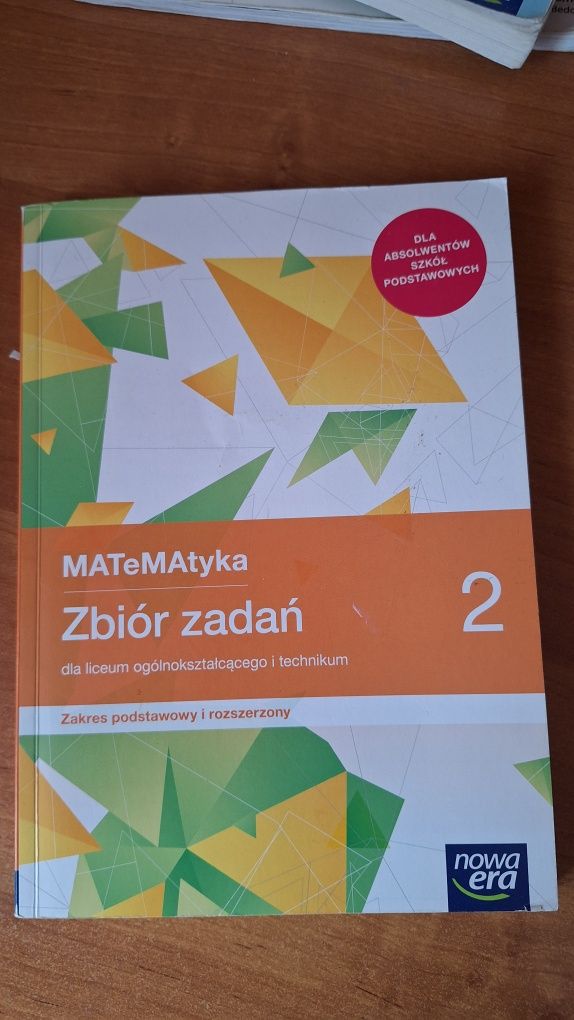 Matematyka 2 zakres podstawowy i rozszerzony zbior zadań nowa era