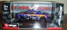 Bburago Race Alpine A110 Cup 2018r, #76, skala 1:43 Burago.