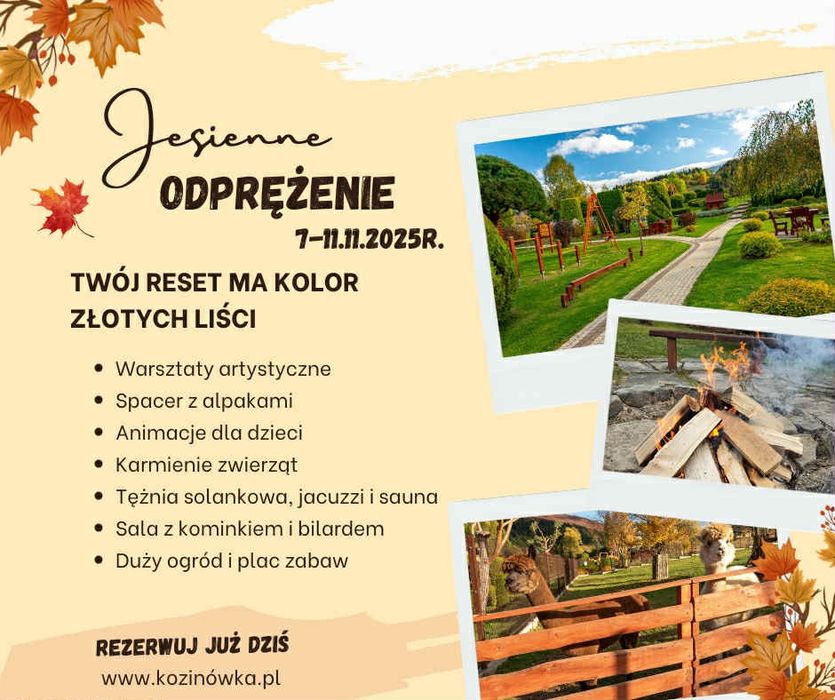 Kozinówka - Weekend listopadowy