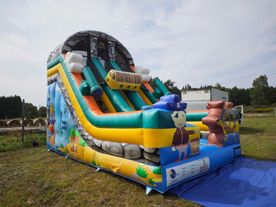 Dmuchaniec dmuchańce na sprzedaż. Zjeżdżalnia Tor Przeszkód Byk Rodeo