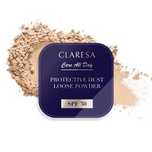 NOWY puder CLARESA Care All Day utrwalający sypki z filtrem SPF30