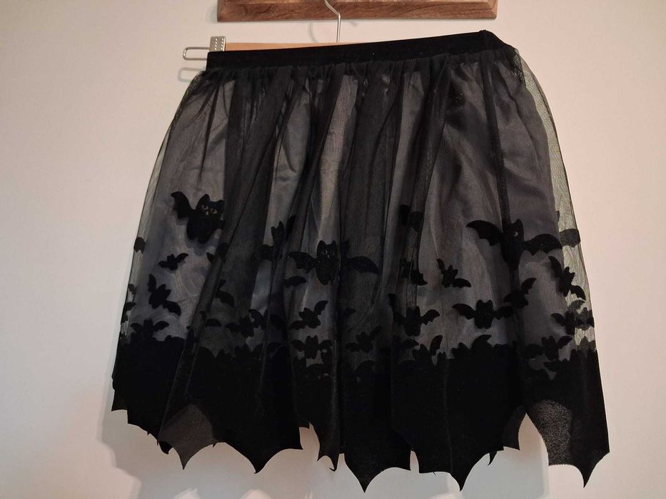 Halloween_ saia para menina 4-6 anos