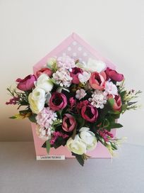 Flowerbox koperta flower box prezent upominek