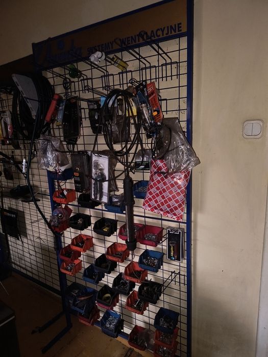 Stojak, ekspozytor metalowy.