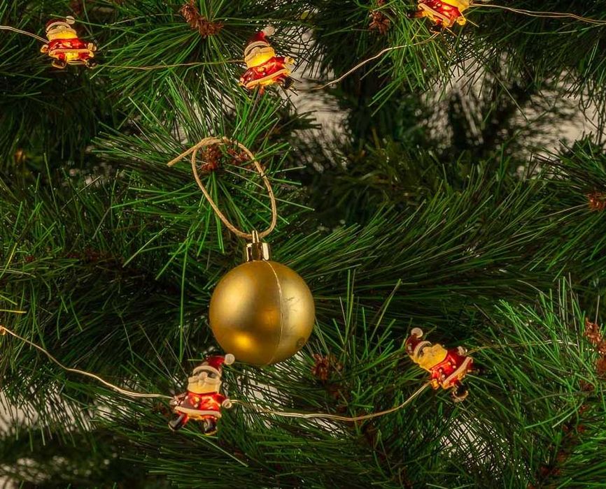 Guirlanda Pai Natal LED para interior 4,5m (NATAL)