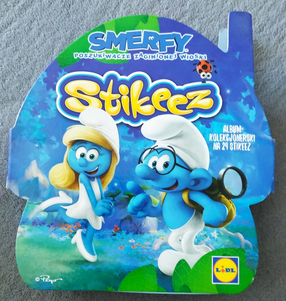 Smerfy. Kolekcja figurek. Gra. Lidl