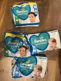 Pieluchy Pampers active baby 5 i 7 kilka paczek