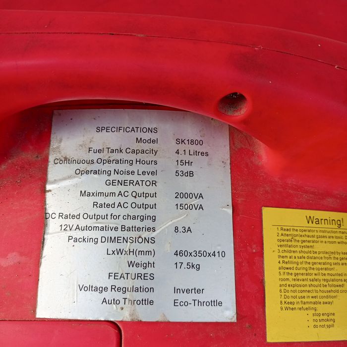 Електрогенератор інверторний