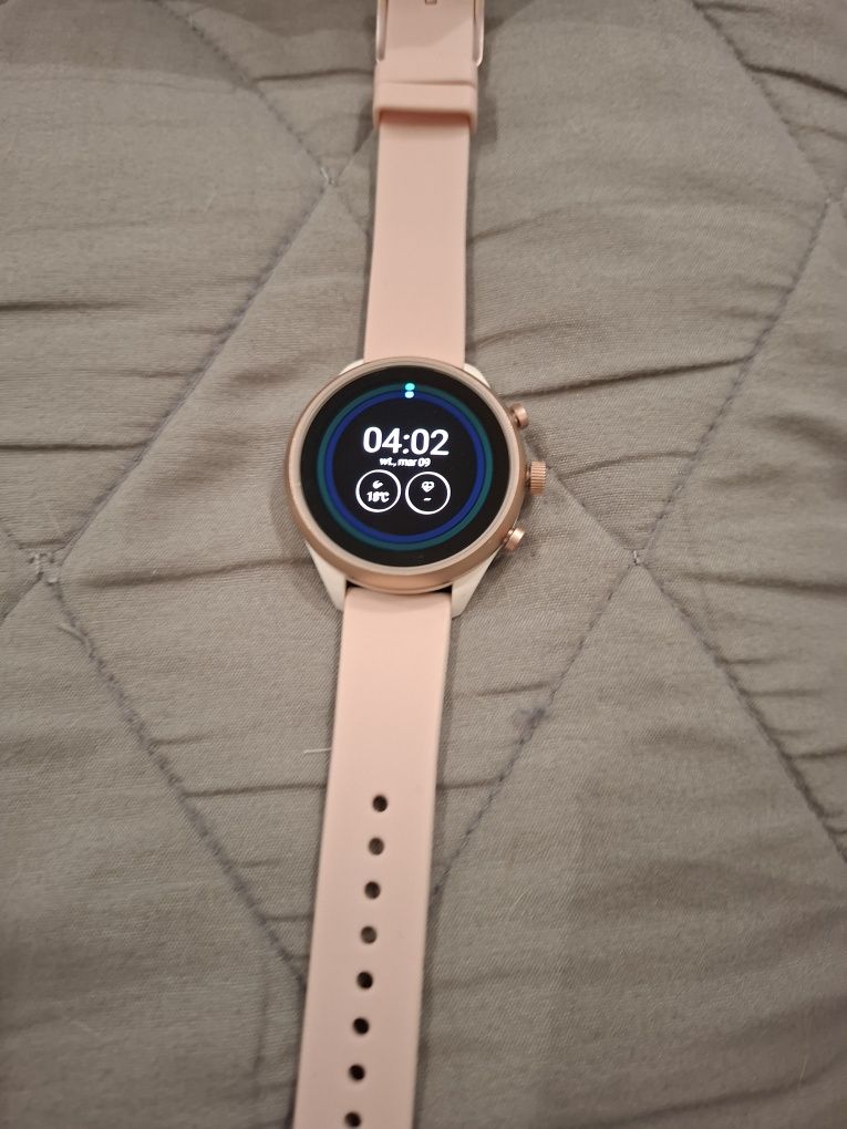 Smartwatch Fossil FTW6022 różowy nowy