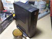 Системный бесшумный блок Mini ITX в отличном состоянии, питание 12 в