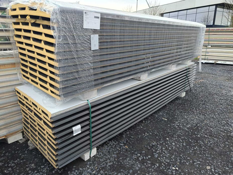 Płyty warstwowe ścienne oraz dachowe