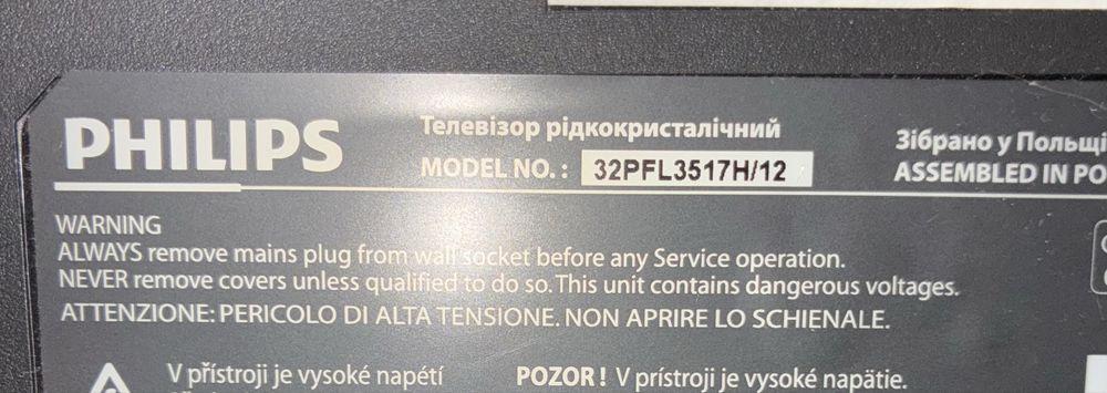 TV LCD Philips 32”