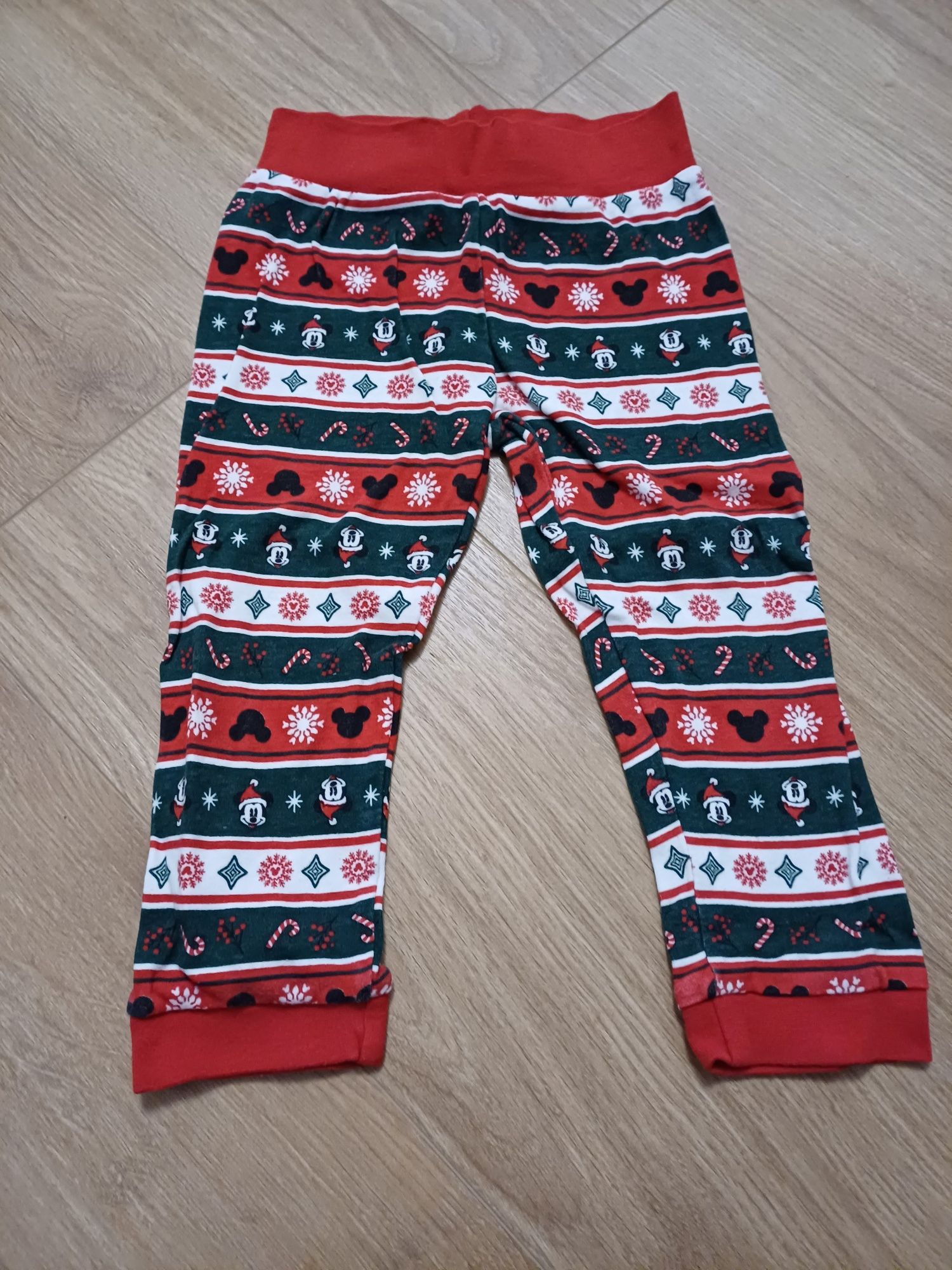 Świąteczne chłopięce spodnie/legginsy