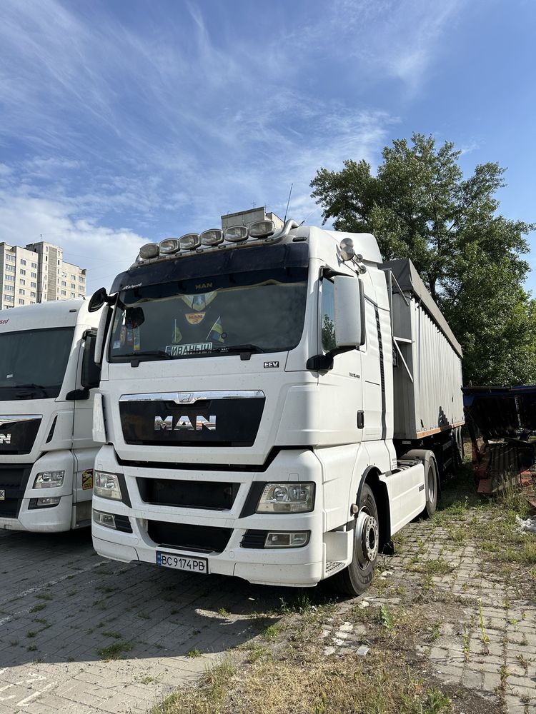 Man TGX 18.480  с прицепом фура, тягач