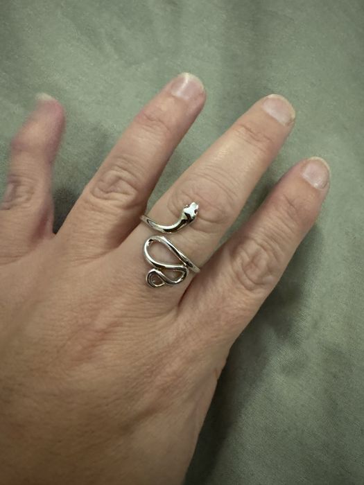 Anel ajustável serpente