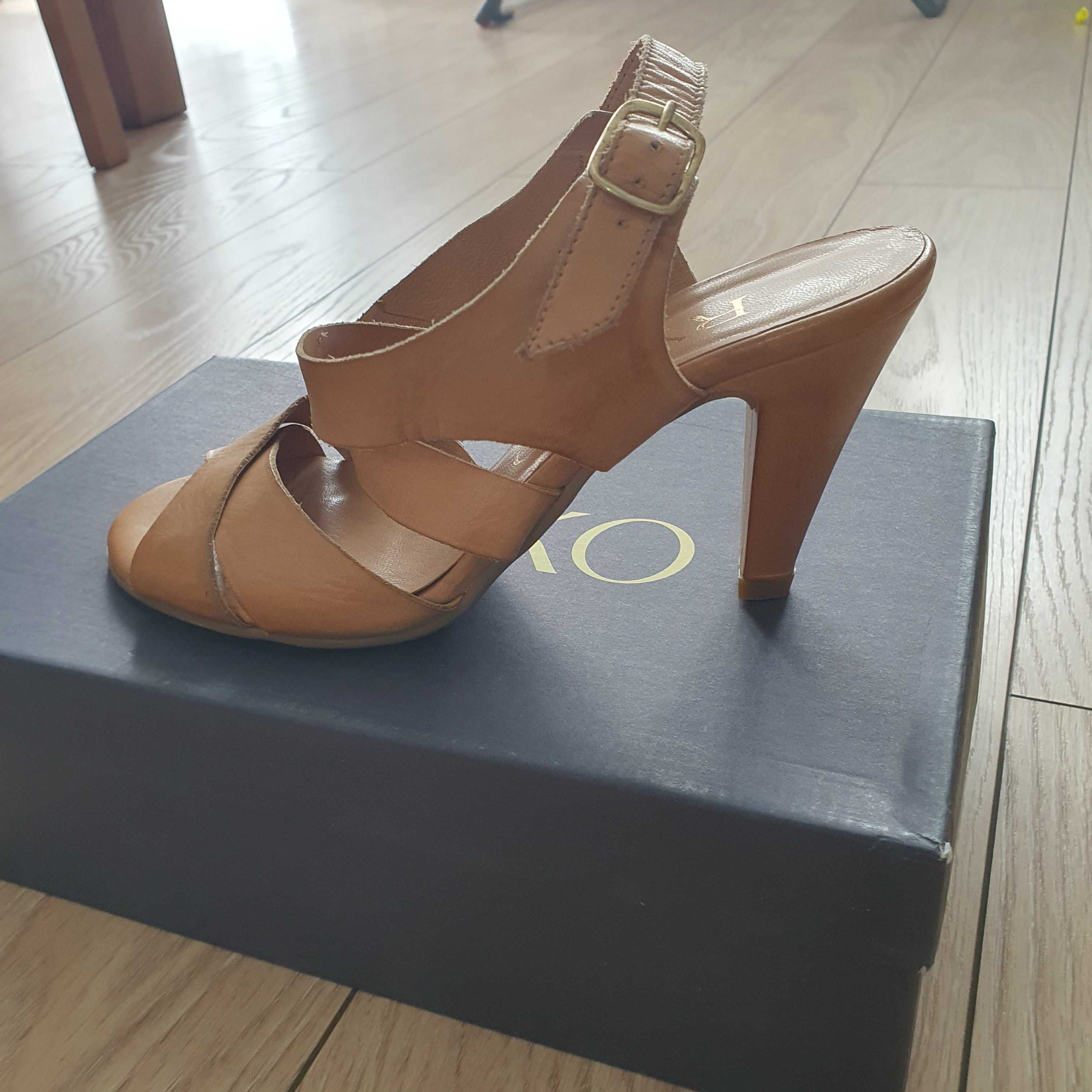 Nowe buty skórzane Ryłko