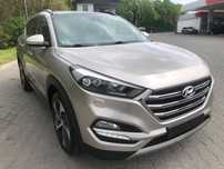Hyundai Tucson Spr. z Niemiec 1,6 B 177KM 4X4 AUTOMAT NAWI Kamera Cofania PANORAMA