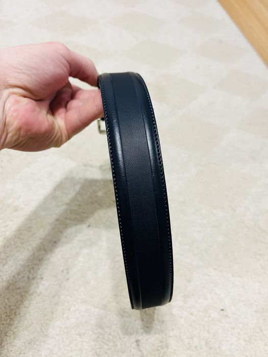 Чоловічі шкіряні туфлі “Clemento” з шкіряним італійським ременем