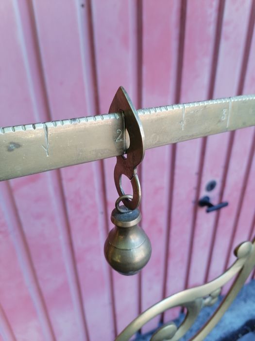 Hit ! WAGA dekoracyjna Mosiężna z szalka + GRATIS Zobacz koniecznie !