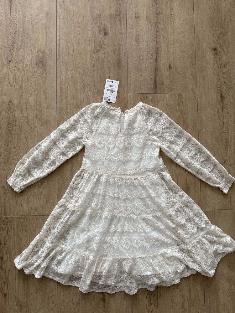 Святкова нарядна сукня 1 вересня святкове плаття платье Zara 128 7-8