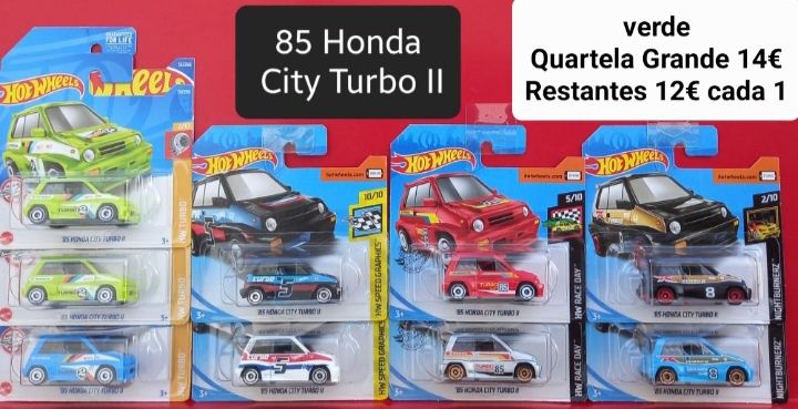 Honda city turbo hot wheels