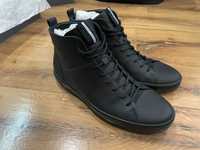 ECCO Soft 8 Men's High Top (Black Noir) EU 45 Original Black Noir