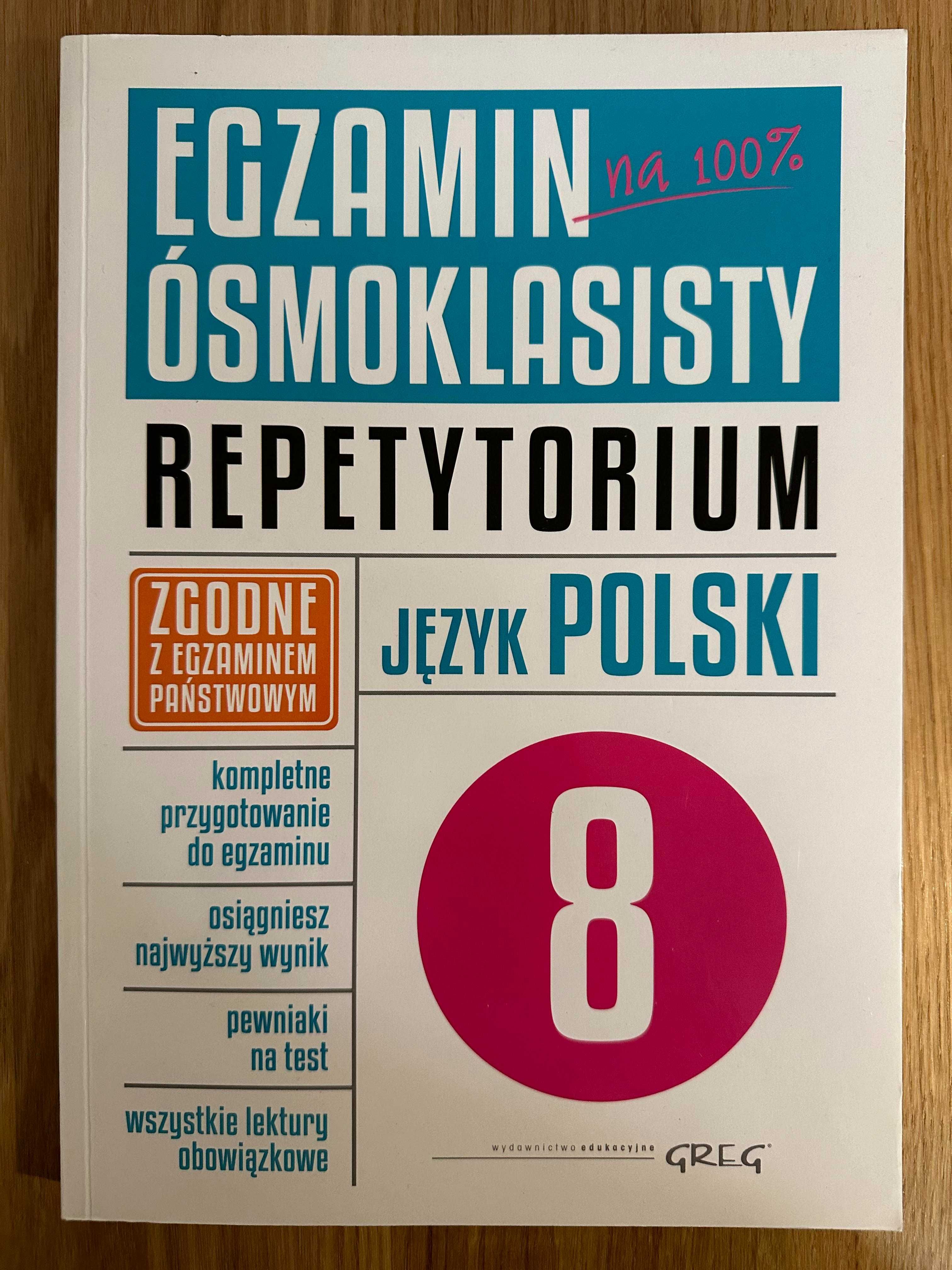 Egzamin ósmoklasisty repetytorium język polski