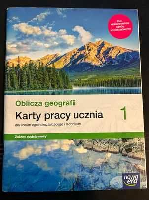 oblicza geografii karty pracy ucznia 1 zakres podstawowy