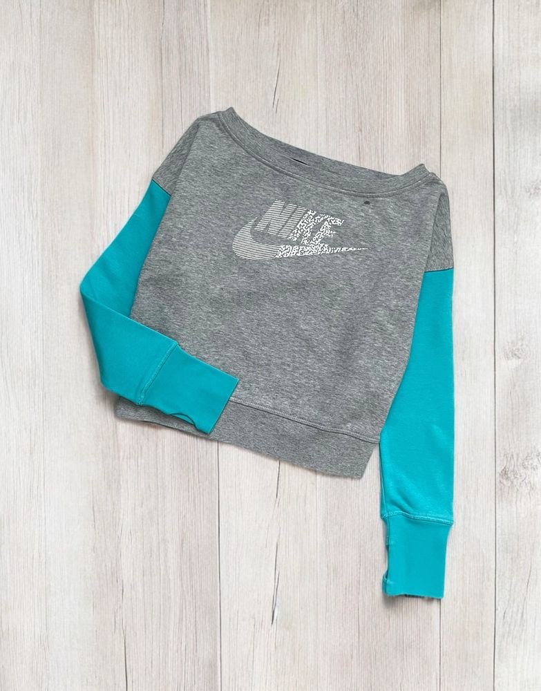 Яркий реглан-топ, кофта Nike на девочку 8-10 лет