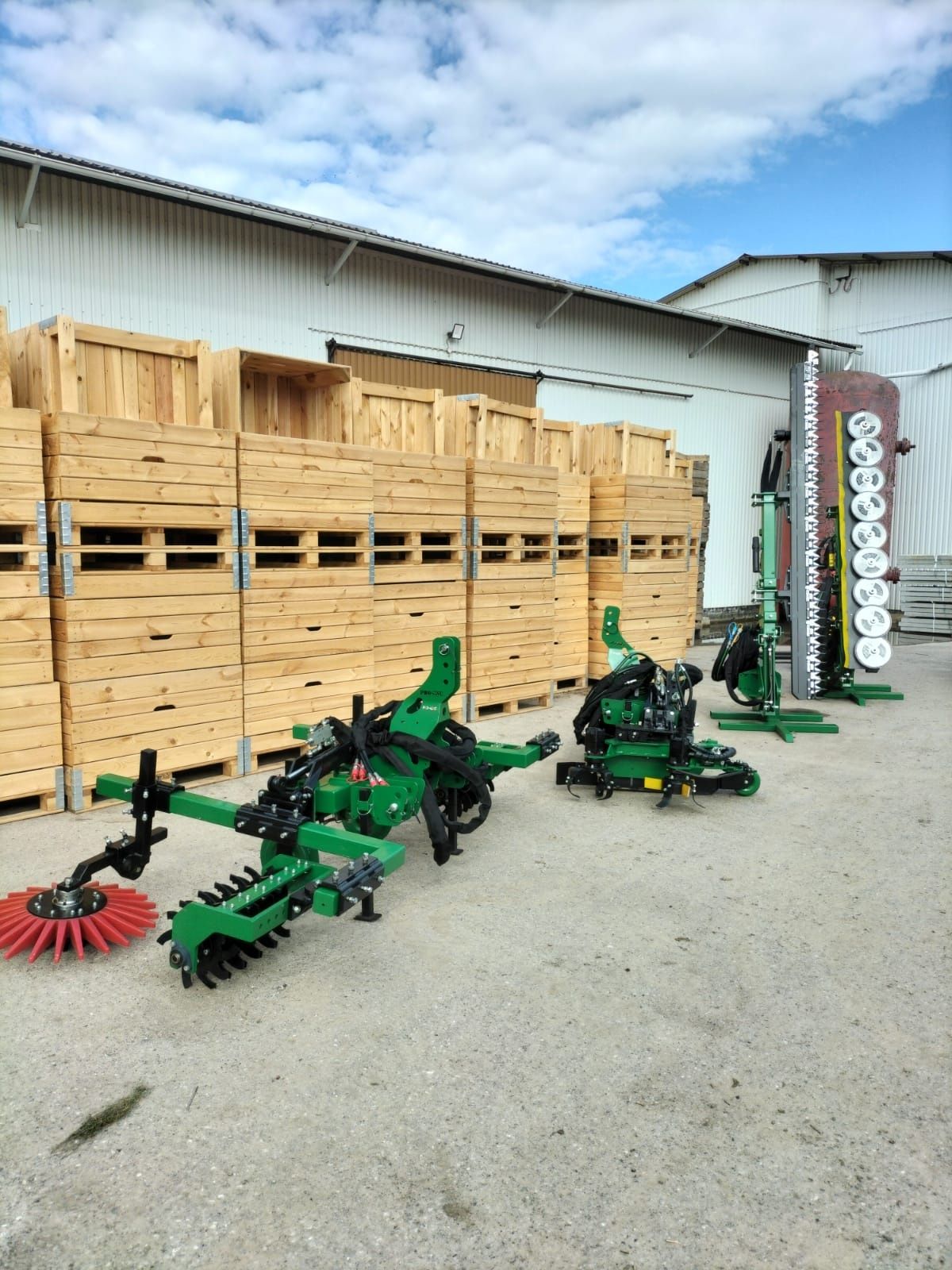 Pielnik do winnic winorosli fingerhacke rolhacke agromachines sadu