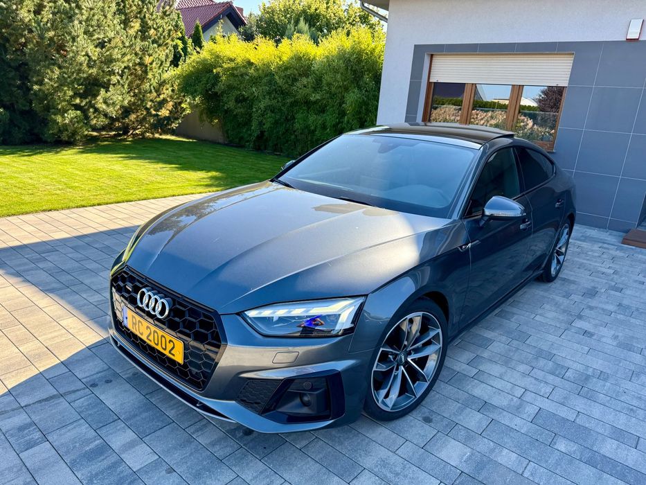 Audi A5 Sportback Matrix Kubełkowe Fotele Panorama