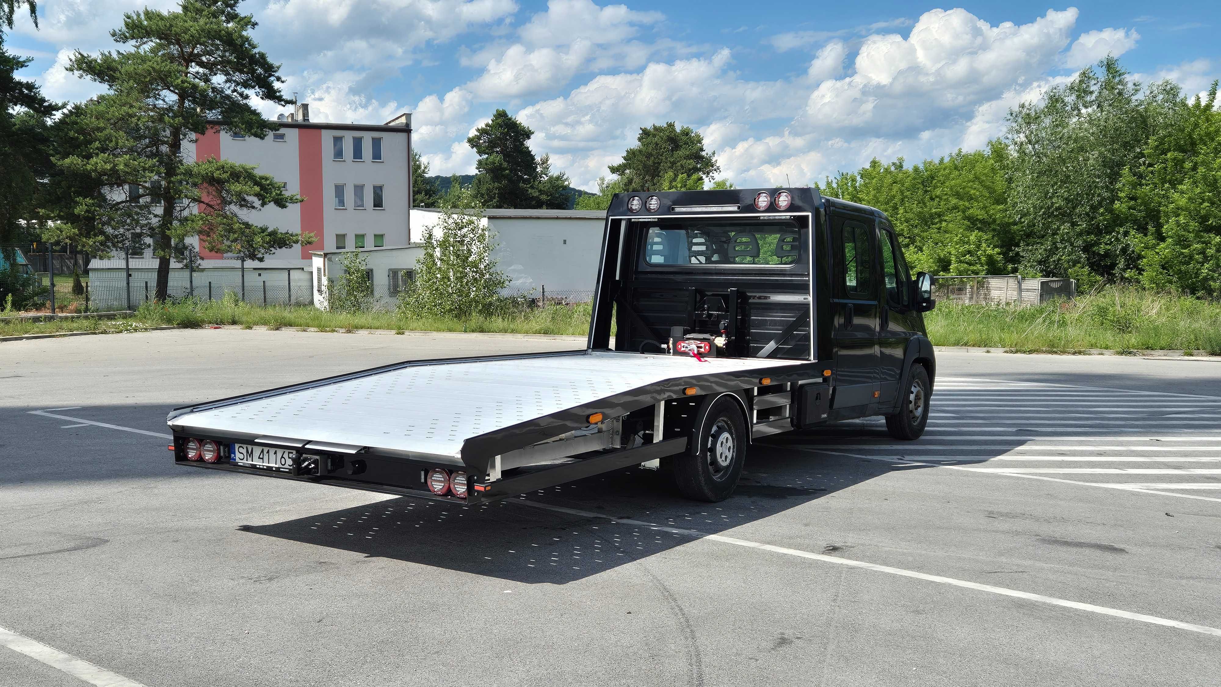 Zabudowa Autolawety Lawety Aluminiowa Dubel Kabina Boxer Ducato Jumper