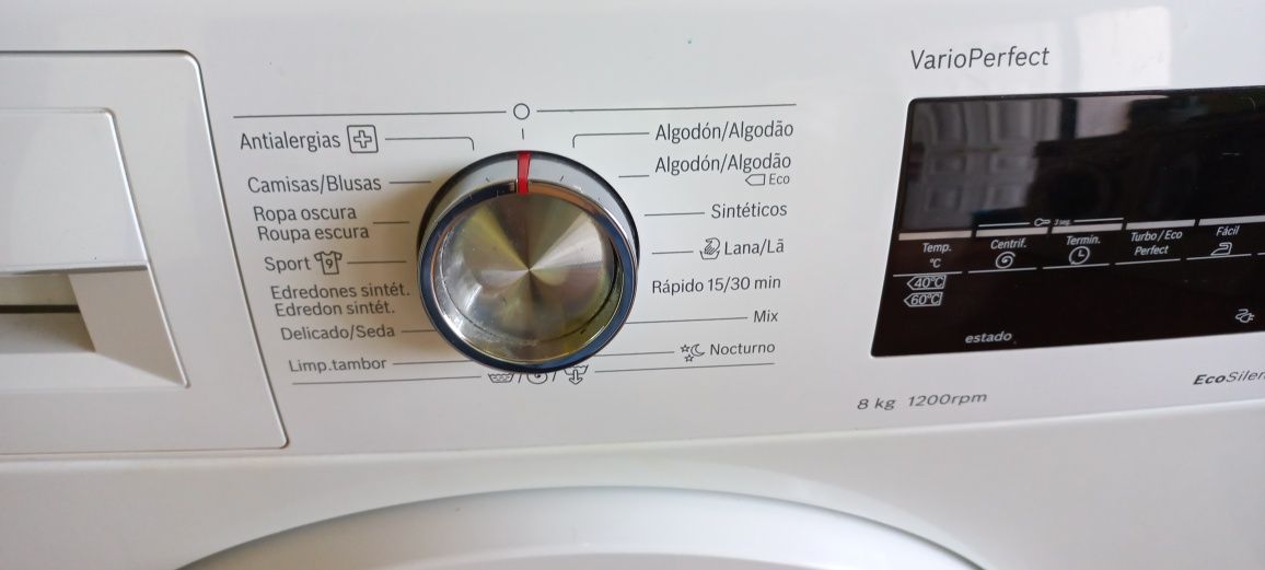 Maquina lavar roupa bosch serie 6 8kg