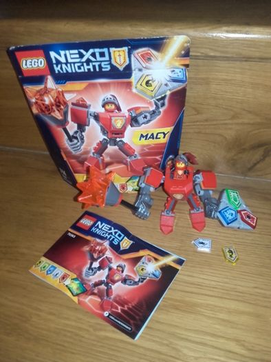 Klocki Lego Nexo Knights 70363 - Zbroja Macy