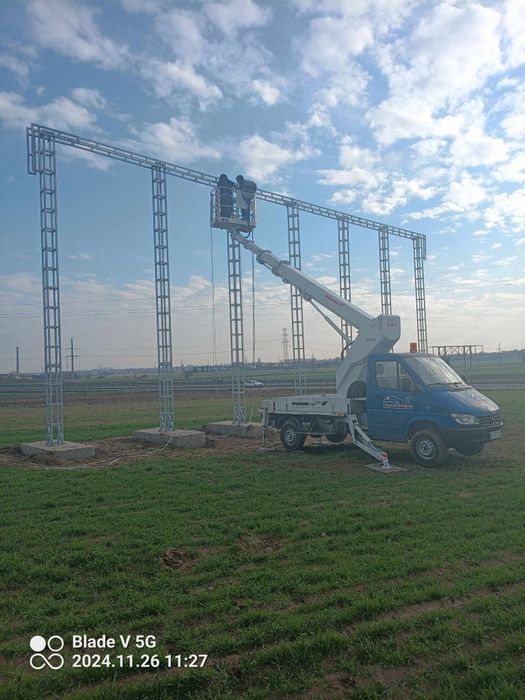 Wynajem Podnośnika Stryków  Brzeziny Głowno Łódź Podnośnik koszowy