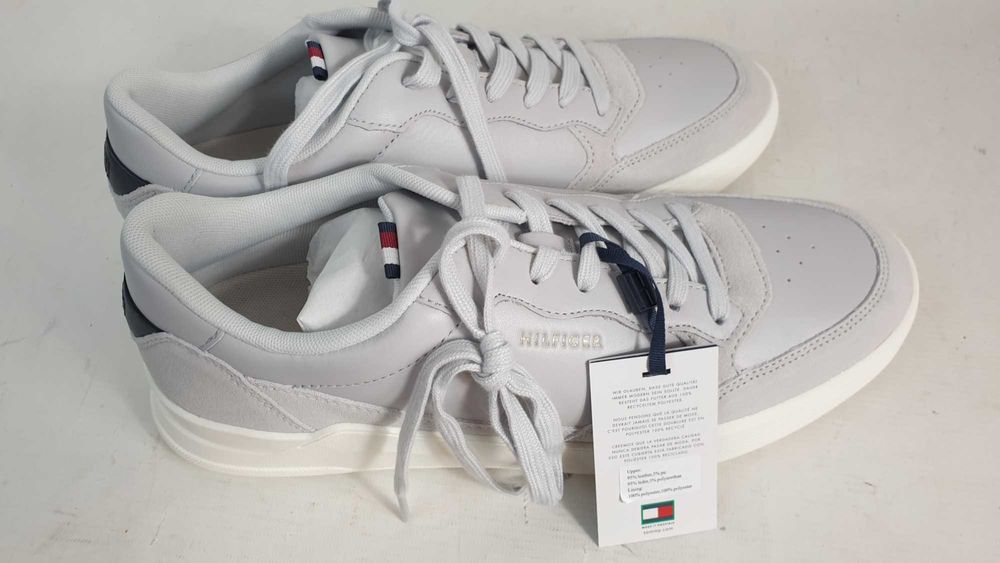 Tommy Hilfiger trampki męskie szary rozmiar 44