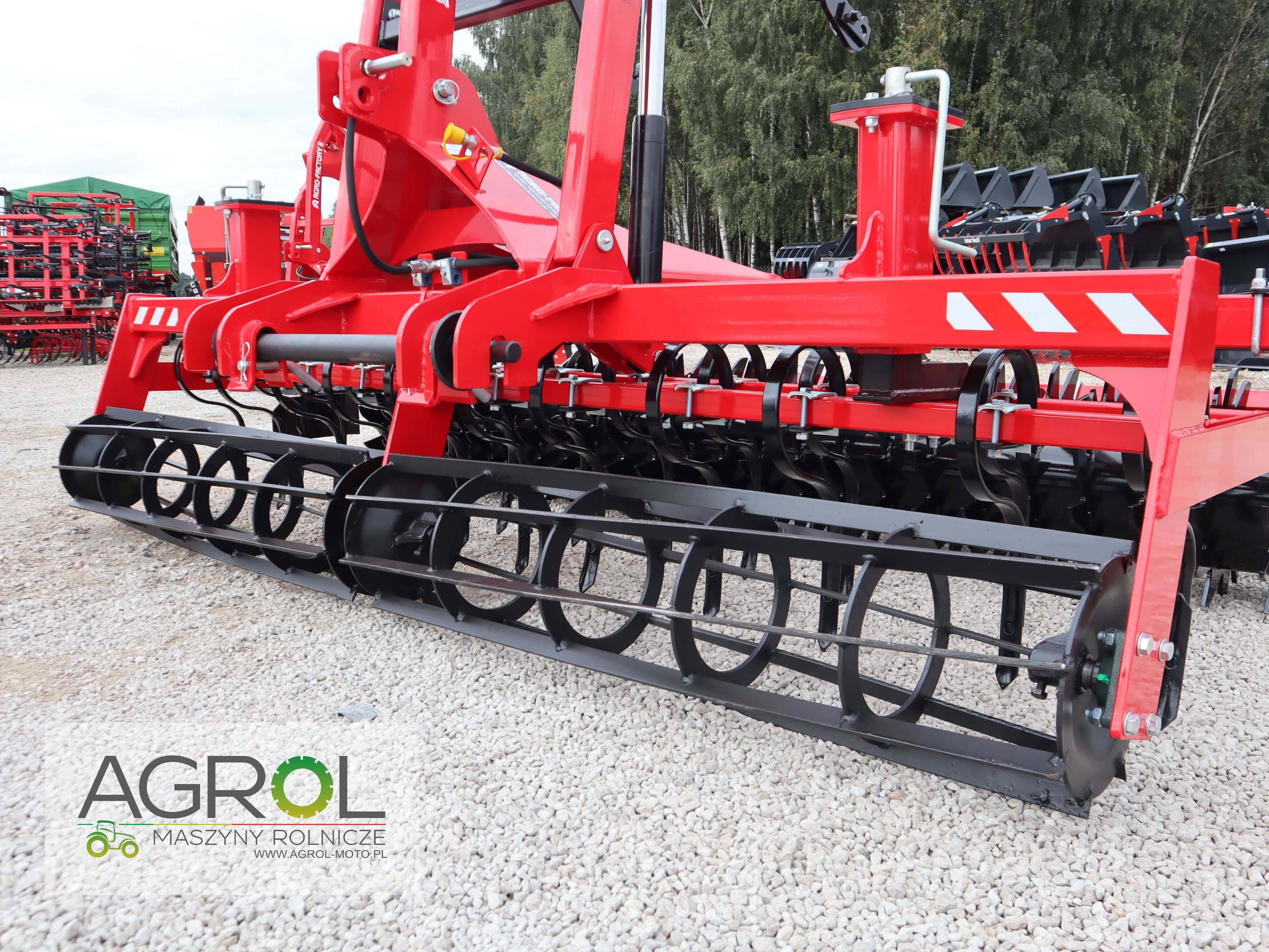 Agregat uprawowo-siewny "PAPUG" AGRO-FACTORY 3.0 m Agregat przedsiewny