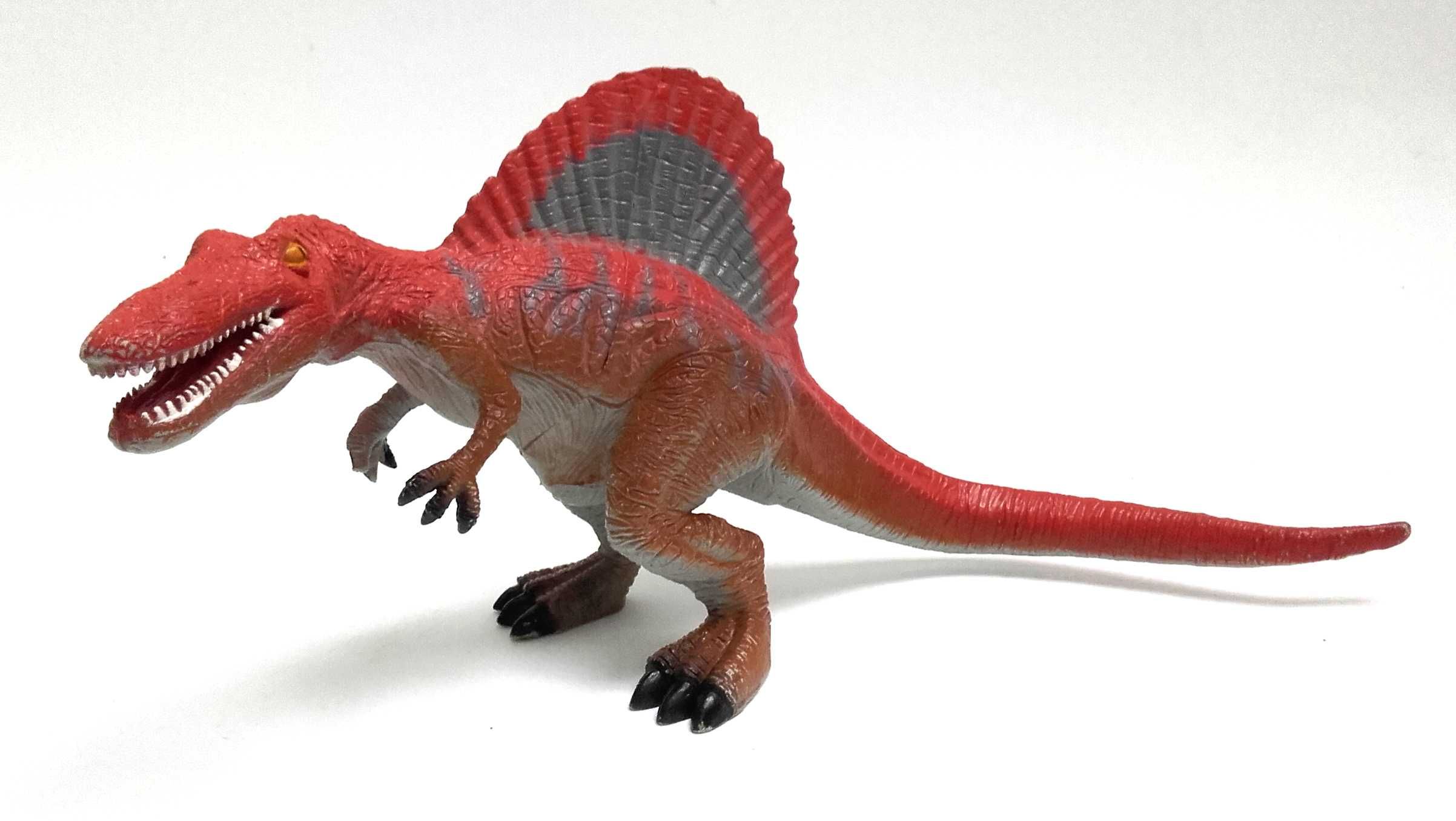 Dinozaury gady - 5 figurek spinozaur raptor stegozaur zabawki Jurassic