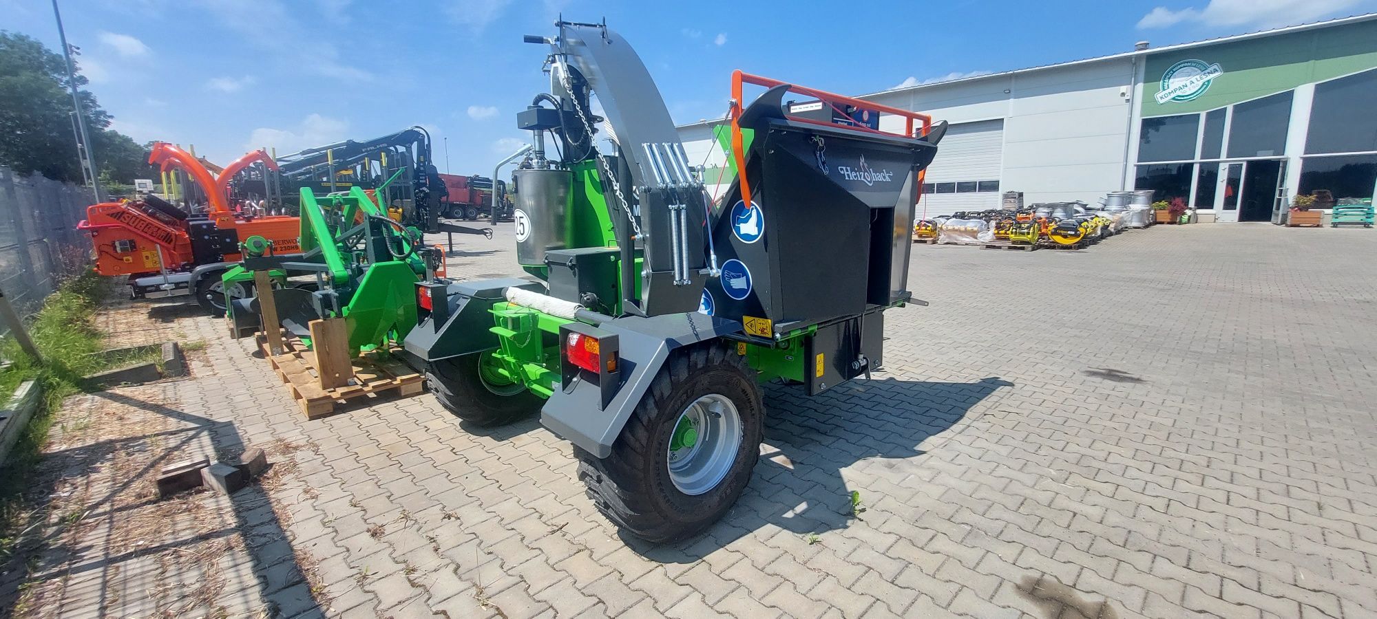 HEIZOHACK HM 8-400 – profesjonalny RĘBAK Bebnowy WOM  40cm