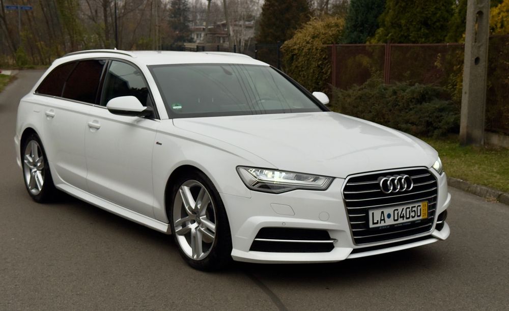 Audi A6 Avant matrix/s-line/pół skóra/4 strefy/aso/gwarancja